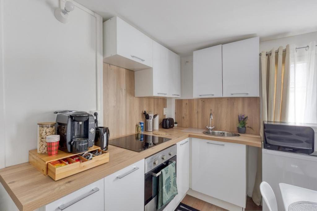 Charmant T3 En Duplex Saint-Brice-sous-Forêt Exterior foto